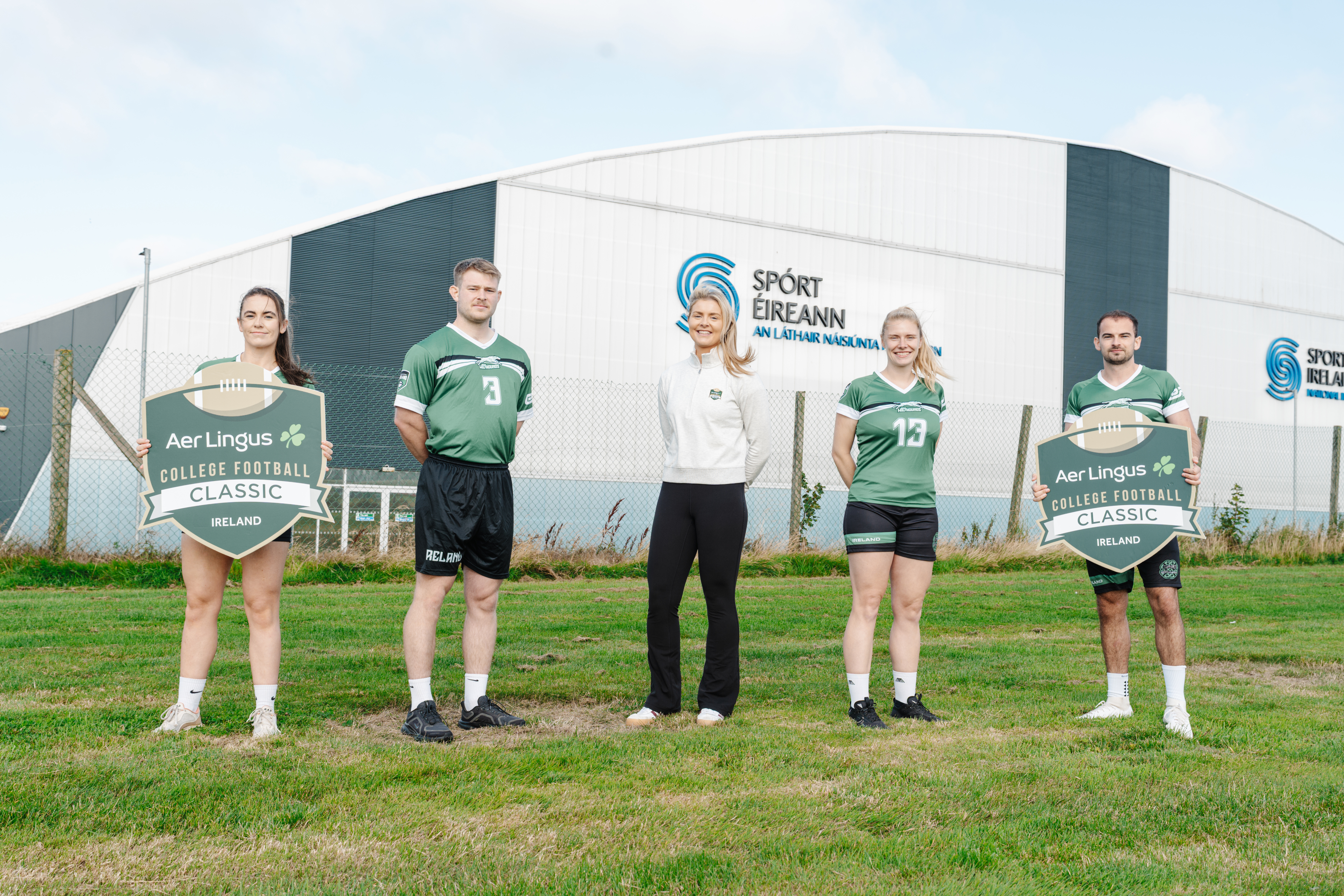 The Aer Lingus College Football Classic Announces Official Partnership with The Irish Wolfhounds National Flag Football Teams