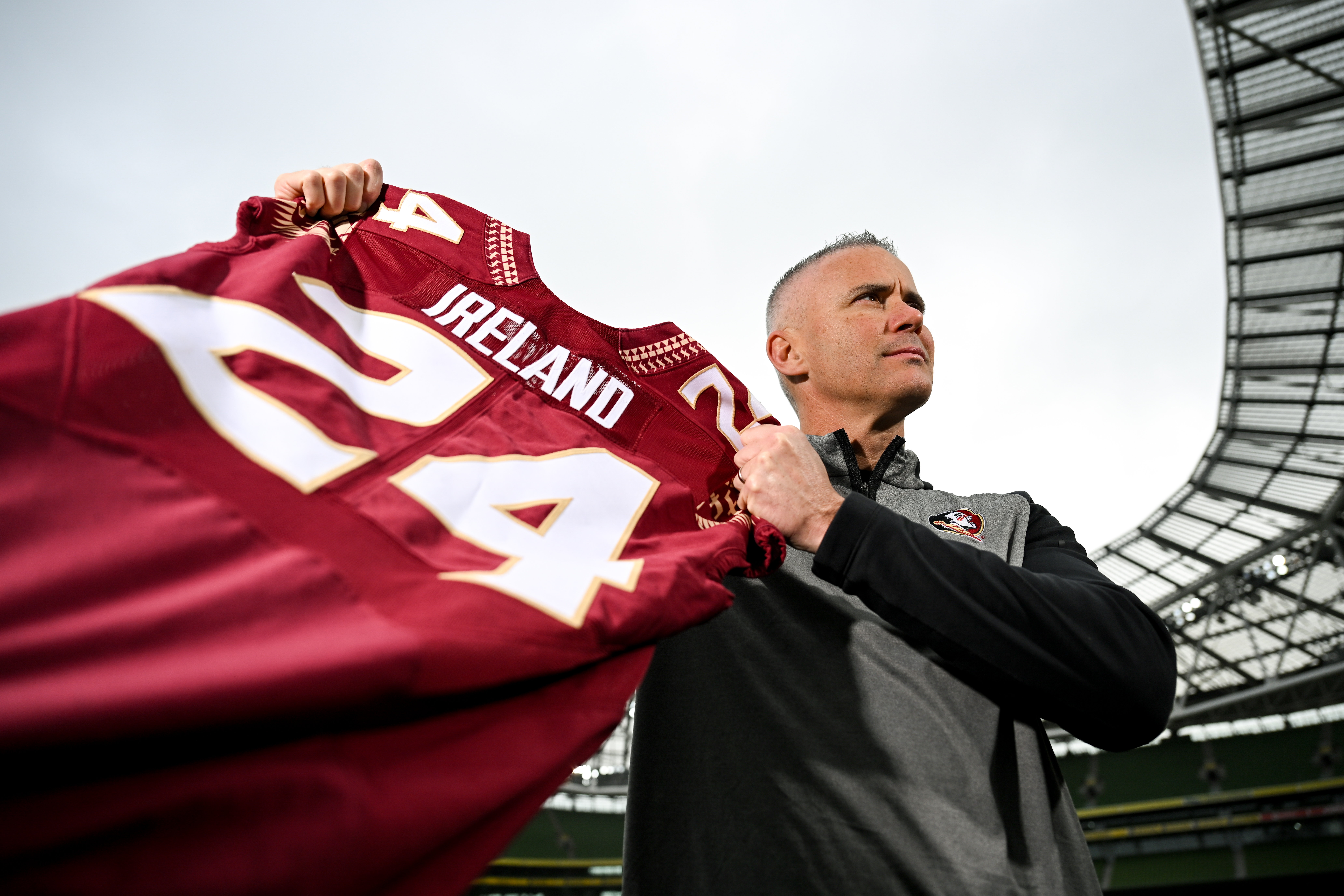 FSU Head Coach Mike Norvell Visits Ireland 