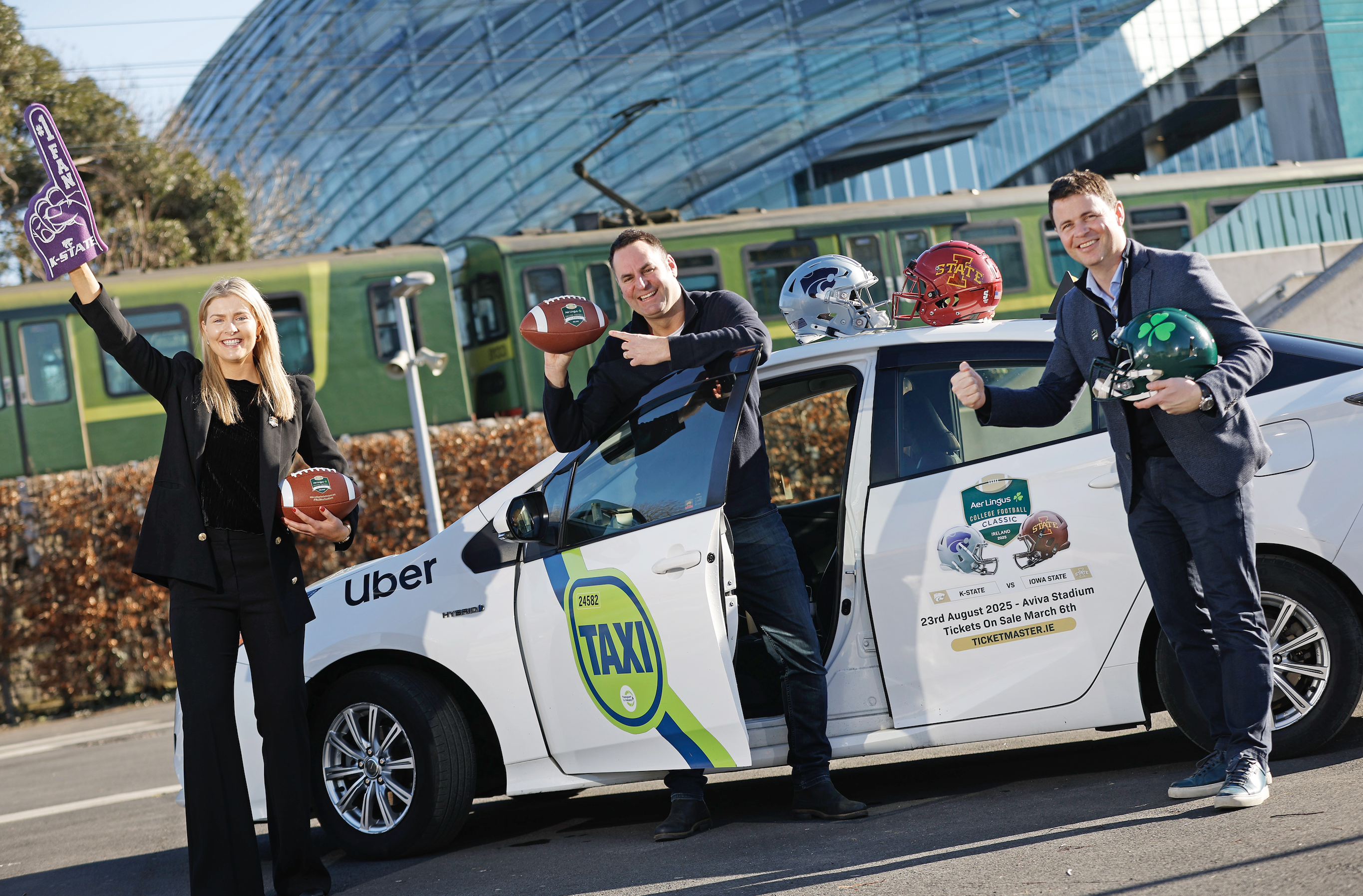 Aer Lingus College Football Classic Partner with Uber 