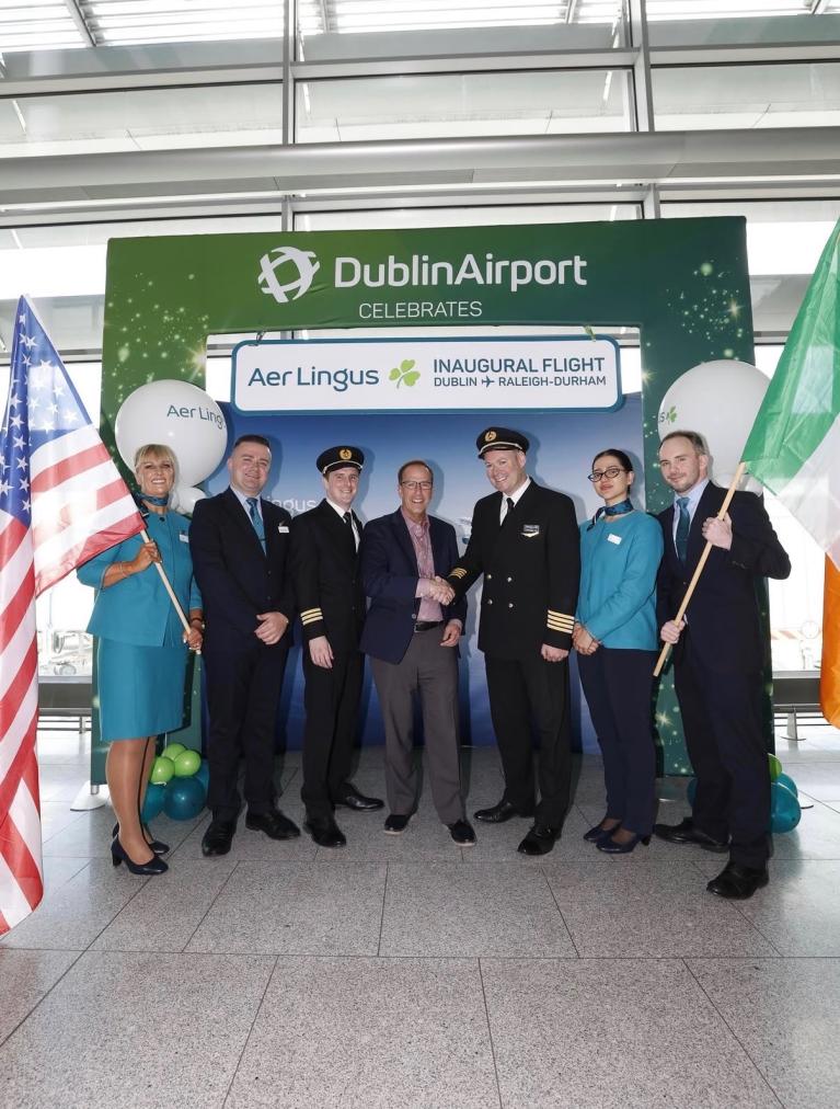 Next stop: North Carolina as Aer Lingus launches new service to Raleigh Durham