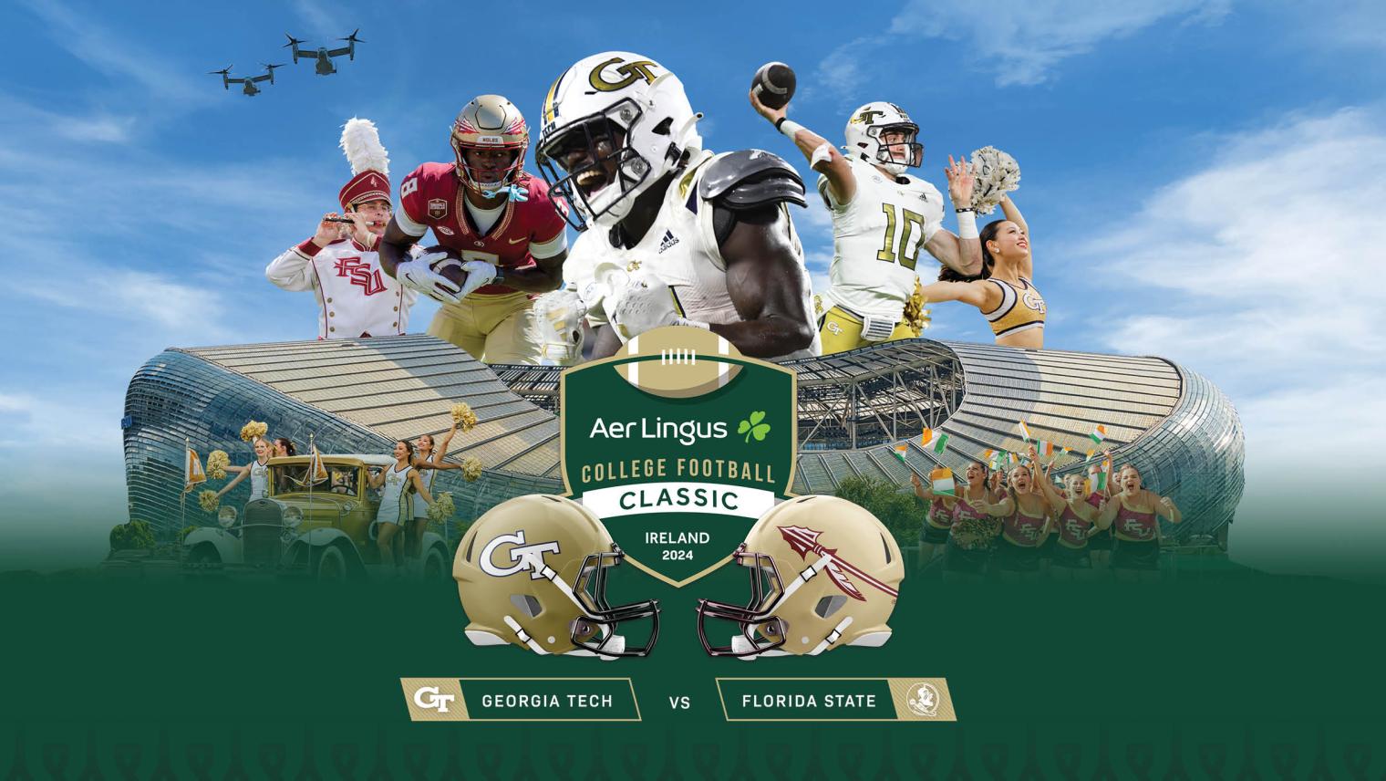 Tickets Now On Sale for 2024 Aer Lingus College Football Classic 