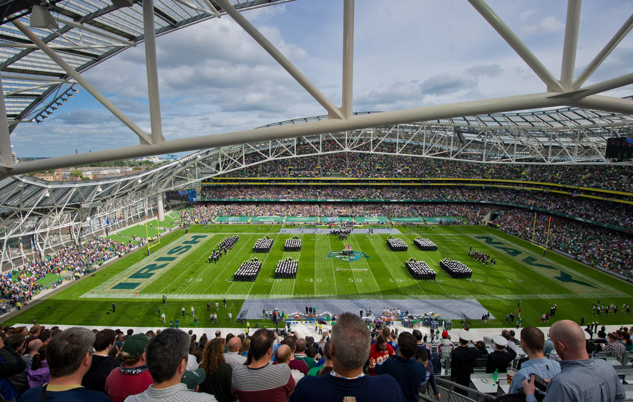 Tickets for 2023 Aer Lingus College Football Classic in Aviva Stadium Fully Sold Out
