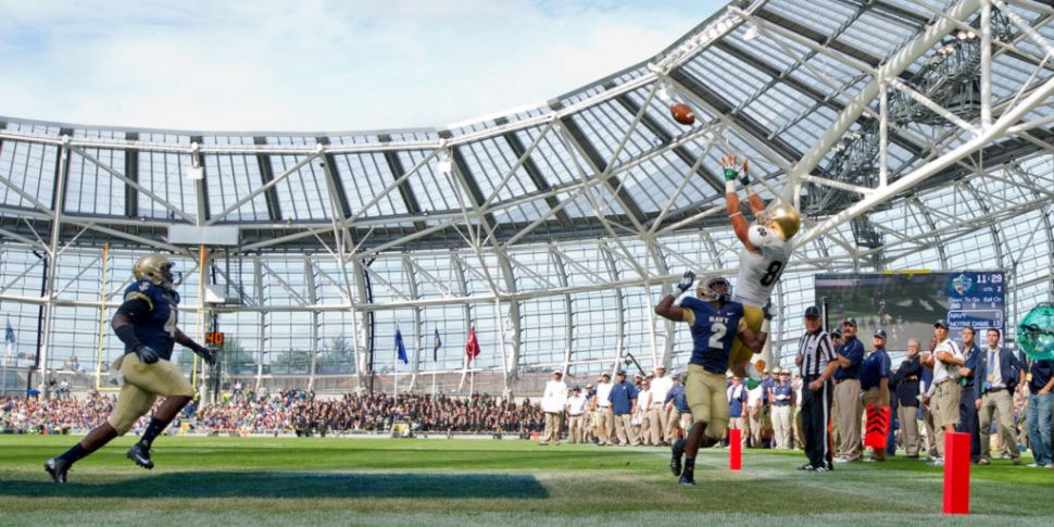 Off The Ball partners with the Aer Lingus College Football Classic to bring American Football to an Irish audience.